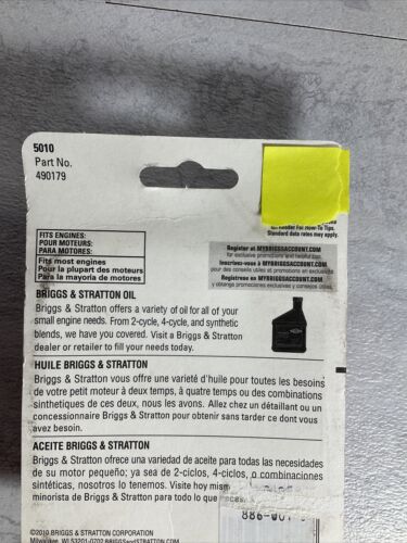 NOS Genuine Briggs and Stratton 490179 Starter Spring OEM 5010 (6922759340215)
